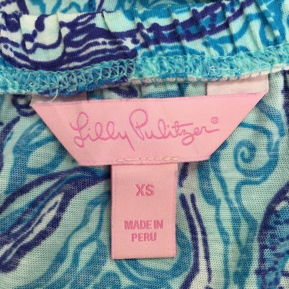 Lilly Pulitzer 70671 Marlisa Nice Tail Mermaid Maxi Dress Strapless Size XS - Picture 14 of 16